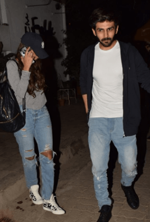 Kartik Aaryan and Dimple Sharma Kartik Aaryan and Dimple Sharma