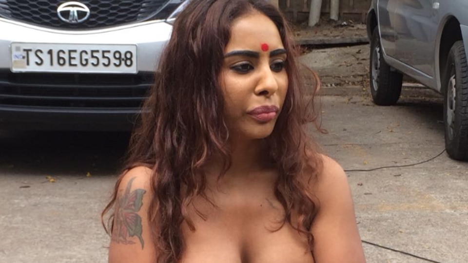 Indian Telugu Actress Naked - Indian actress goes topless in public protesting 'casting couch' in film  industry - IBTimes India