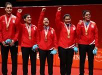 Indian women table tennis team