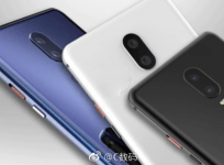 OnePlus 6, black, whit, blue, colors