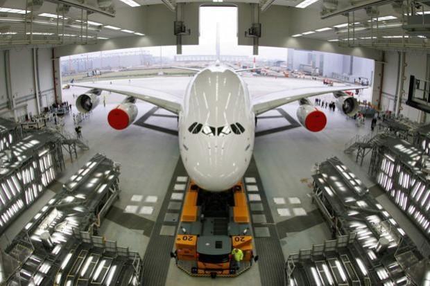Airbus A320 super jumbo jet. airbus