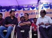 Shankar, Kamal Haasan and Rajinikanth