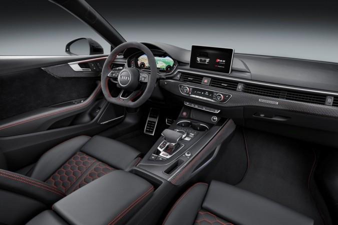 New Audi RS 5 coupe gets a smaller 2.9-litre V6 twin-turbocharged petrol engine in place of V8 mill. Audi RS 5