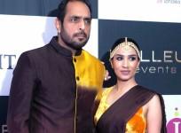 Vishwajeet Pradhan and wife Sonalika Pradhan