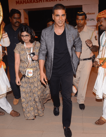 Akshay Kumar at Lokmat 2018 Akshay Kumar at Lokmat 2018