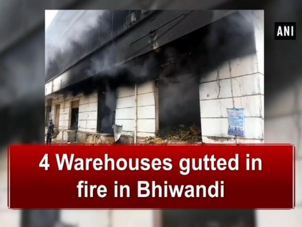 4 Warehouses gutted in fire in Bhiwandi