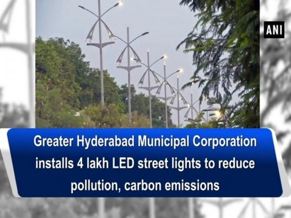 Greater Hyderabad Municipal Corporation installs 4 lakh LED street lights