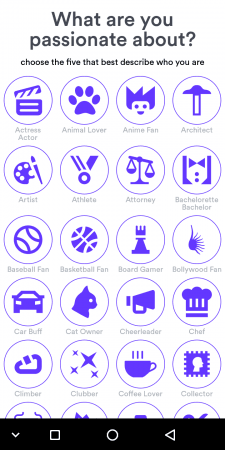 Orkut hello mobile app (screenshot) Orkut hello mobile app screenshot