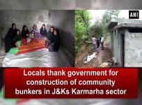 community bunkers in J&Ks Karmarha sector