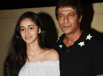 Chunky Panday and Ananya Panday