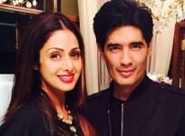 Sridevi and Manish Malhotra