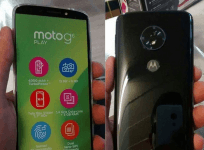 Moto G6 Play leaked hands-on image