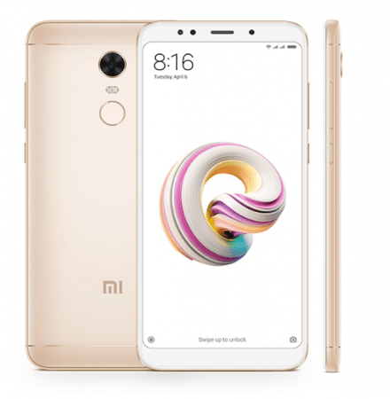 Xiaomi Redmi Note 5 as seen on its official site Xiaomi Redmi Note 5