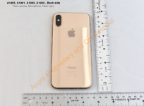 Apple , iPhone X, gold, color, FCC