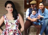 Swara Bhasker, Kareena Kapoor with husband Saif Ali Khan and son Taimur Ali Khan Pataudi