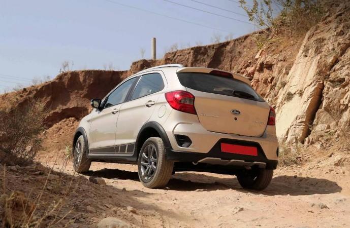 Ford Freestyle boasts off 15mm extra ground clearance over the Figo hatchback. Ford Freestyle