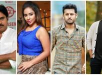 Sri Reddy, Pawan Kalyan, Nithiin and Varun Tej