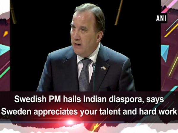 Swedish PM hails Indian diaspora