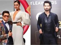Deepika Padukone, Ranveer Singh, Shahid Kapoor