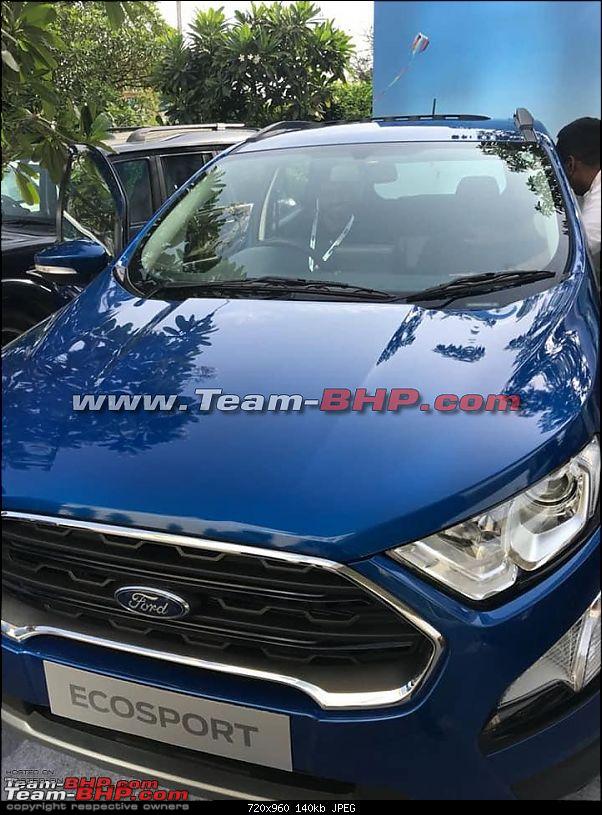 Ford EcoSport Titanium S is expected to be launched in May. Ford EcoSport Titanium S, Ford EcoSport Titanium S