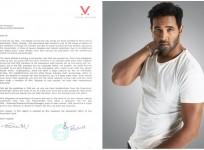 Vishnu Manchu Letter to MAA