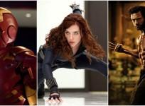 Iron Man, Black Widow, Wolverine