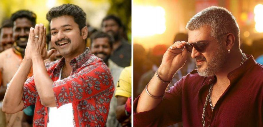 Vijay and Ajith. Vijay and Ajith