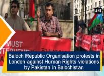 Baloch Republic Organisation protests