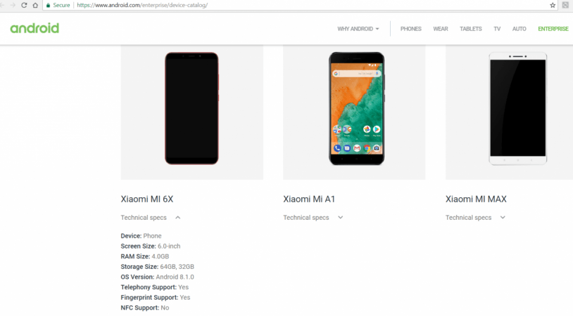 Xiaomi Mi 6X is said to come with 6.0-inch screen and Android Oreo 8.1 software. Xiaomi, Mi 6X, launch, Android.com