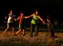 children playing