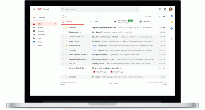 New Gmail Gmail