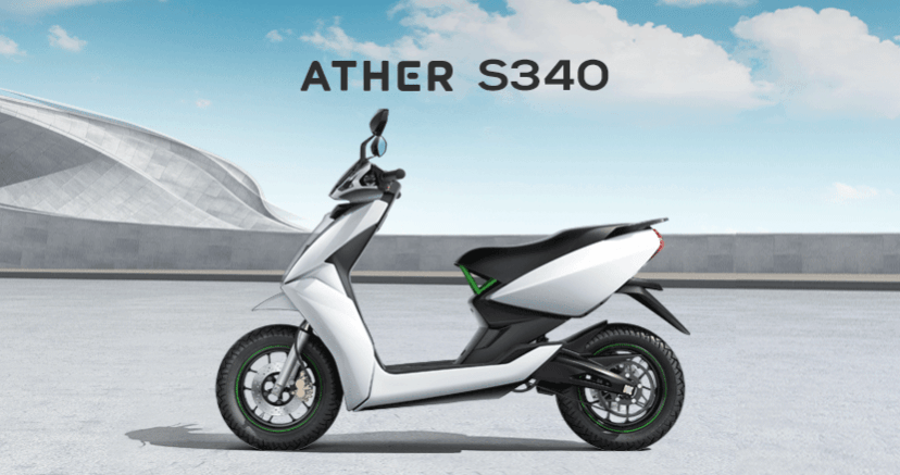 Ather S340 will be powered by a lithium-ion battery pack Ather S340