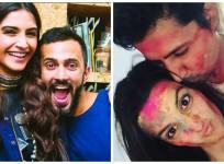 Sonam Kapoor-Anand Ahuja (left) and Sumeet Vyas-Ekta Kaul (right)