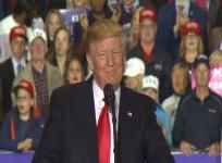 Trump Supporters Chant Nobel For Korea Talks At Michigan Rally
