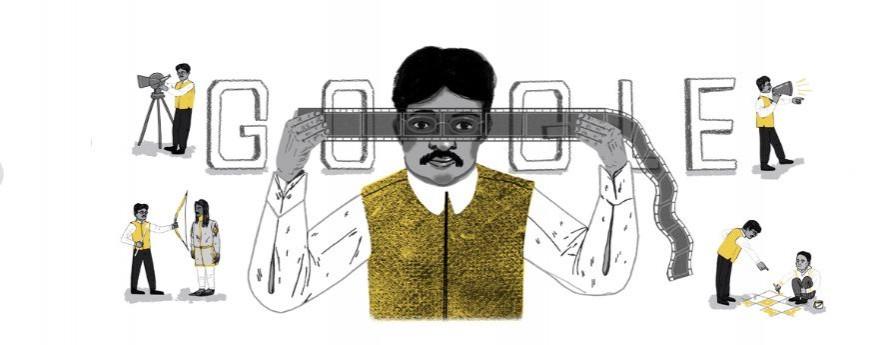 Google Doodle honoring India's iconic director Dadasheb Phalke Dadasheb Phalke's Google Doodle