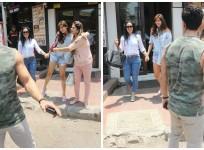 Disha Patani spotted with Tiger Shroff and his mother Ayesha Shroff