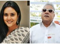 Divya Spandana and Vijay Mallya