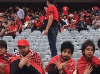 Iranian Women Defy Male-Only Stadium Ban By Sneaking In Disguised As Bearded Men