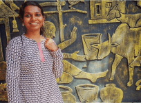 Jyothi KG from Kerala pitches a matrimonial business idea for Facebook