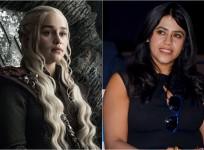 Emilia Clarke, Ekta Kapoor