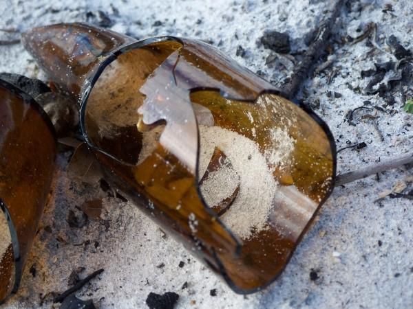 Beer bottles were smashed and used as weapons. (Representational image) beer bottles