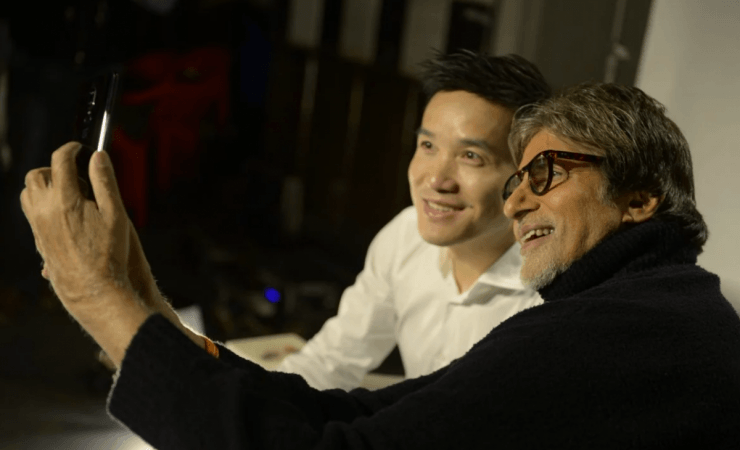OnePlus 6 will have Apple iPhone X-inspired display with notch on the top, which will house 20MP camera and sensors with face unlock capability OnePlus 6, Amitabh Bachchan, Pete Lau, teaser, India