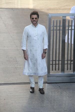 Anil Kapoor Sonam kapoor and Anand Ahuja Sangeet