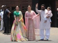 Karisma Kapoor, Kareena Kapoor, Saif Ali Khan, Taimur Ali Khan