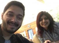Shreyas Talpade, wife Deepti Talpade