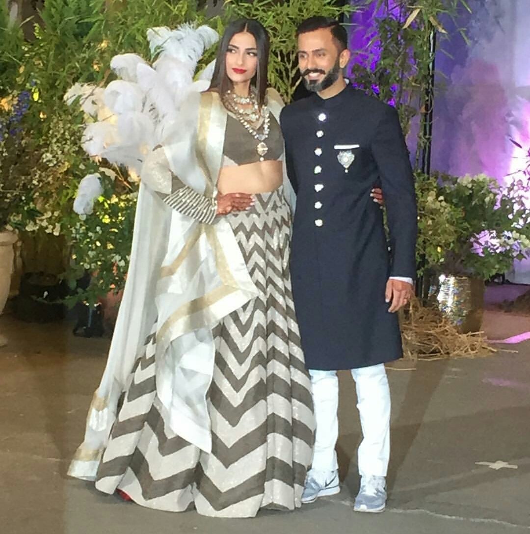 Who wore what at the star-studded reception of Mrs. Sonam Kapoor Ahuja!  #SonamKiShaadi | Bridal Wear | Wedding Blog