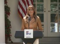 Melania Trump Urges Children To Use Social Media With Compassion And Respect