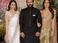 Karisma Kapoor, Saif Ali Khan, Kareena Kapoor