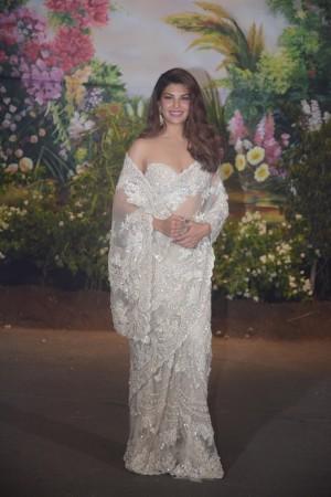 Jacqueline Fernandez at Sonam Kapoor-Anand Ahuja's reception Jacqueline Fernandez