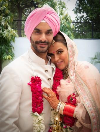 Angad Bedi, Neha Dhupia Angad Bedi, Neha Dhupia